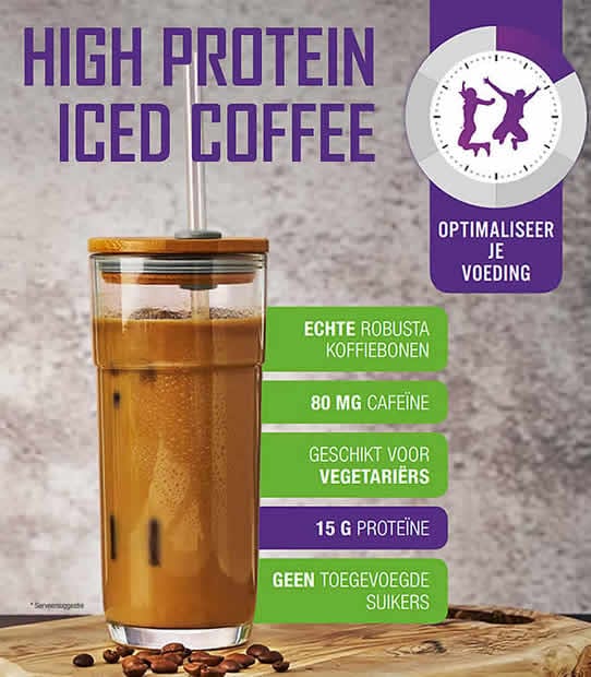 Iced Coffee Herbalife : un café glacé latte riche en protéines